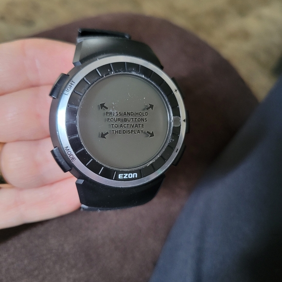 Ezon T029 Digital Chronograph WR 50M Quartz Watch -Runs -HAM472 Open Box - Picture 3 of 3